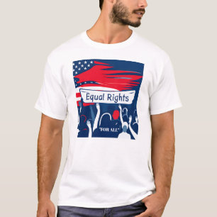 MANTENHA-SE ATUALMENTE NA Camisa "Direitos Iguais"