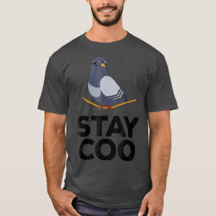 Mantenha-Se Coo Pássaro Camisa Nascendo Pigão Lega