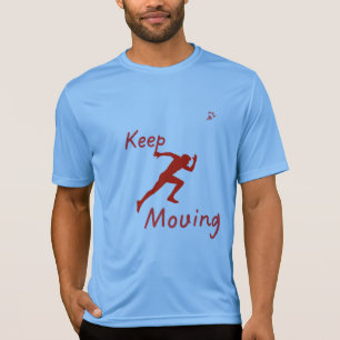 Mantenha-Se Em Movimento, Camisa De Alta Performan