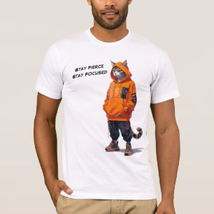 Mantenha-Se Firme, Focado - Camisa Personalizável