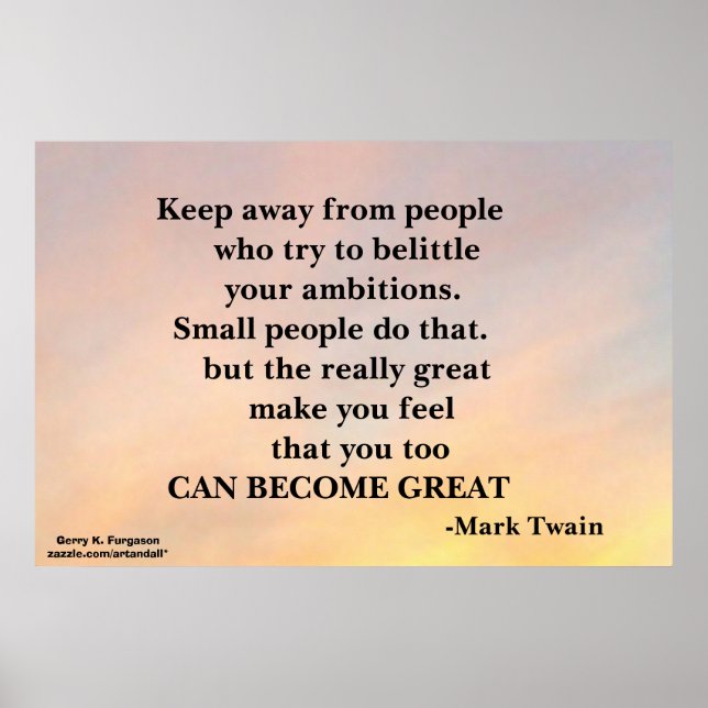 MANTENHA-SE FORA DO POSTER MOTIVACIONAL PESSOAS (Frente)