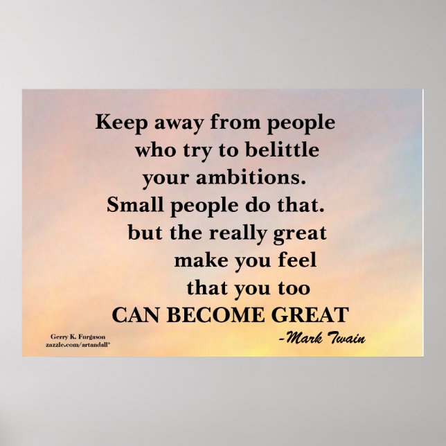 MANTENHA-SE FORA DO POSTER MOTIVACIONAL PESSOAS (Frente)