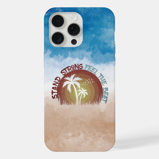 Mantenha-se forte - Edição Retro Beach (Verso)