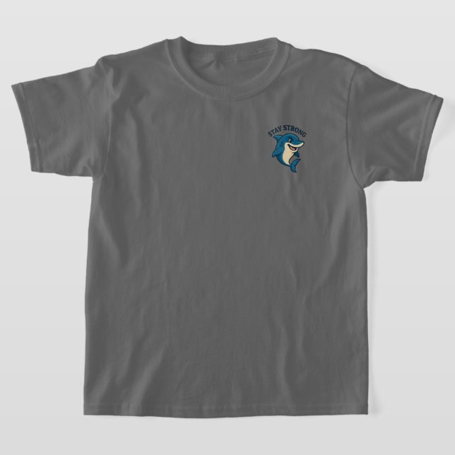 Mantenha-Se Forte, Splash T-Shirt (Postura )