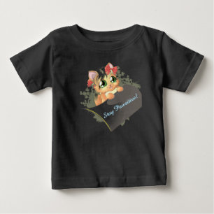 Mantenha-Se Pawsitive Cat Kids T-Shirt