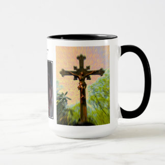 Mantenha seus olhos na caneca de Jesus