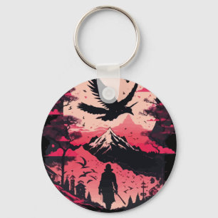 Mantenha suas chaves seguras com o Chaveiro Samura