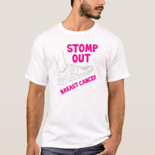 Mantenha um t-shirt do cancro da mama do peito
