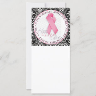mantenha viva a esperança cancer rosa de fita