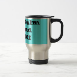 Manter a Caneca de viagem de Calm e SKI