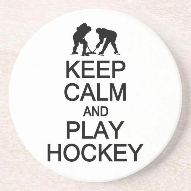 Manter a porta copos personalizada do Hockey com C (Frente)
