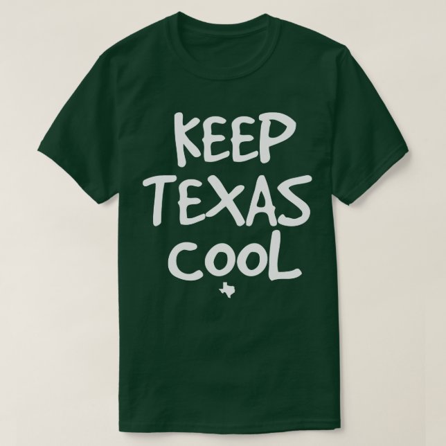 Manter as camisetas escuras Legal do Texas (Frente do Design)