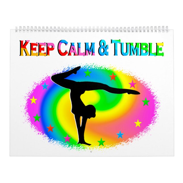 MANTER CALM E TUMBLE GYMNASTICS CALENDÁRIO (Capa)