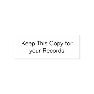 Manter esta Cópia para o Carimbo de Registros