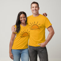 Manter fora das Camisetas de SUNLIGHT Diretas