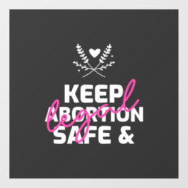 Manter O Aborto Seguro E Legal