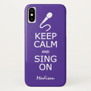 Manter o Calm & Sing em capas de cores e nomes per
