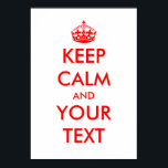 Manter posters calmos<br><div class="desc">Mantenha calma poster modelo | Personalizável com o seu texto Mantenha a calma e o carregar na mancha design. Fique calmo e dance. Fique calmo e acelere. Fique calmo e compre.</div>