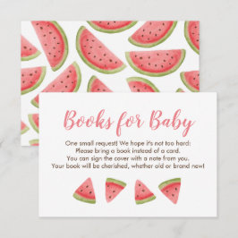 Manuais de melancia para Cartão de Inserção de Beb