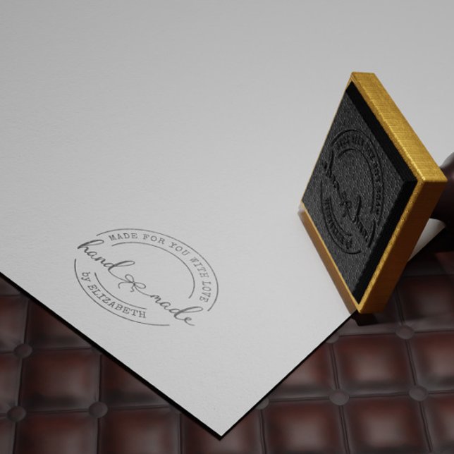 Manuscrito Com Ame Carimbo De Produto De Script El (Criador carregado)