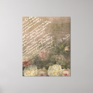 Manuscrito d'Amour - Canvas impressa