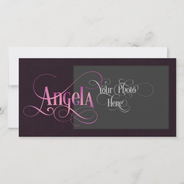 Manuscrito Incrivelmente Personalizado, Angela Ros (Frente)