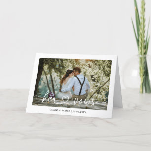 Manuscrito Minimalista Ama Seu Cartão De Voz