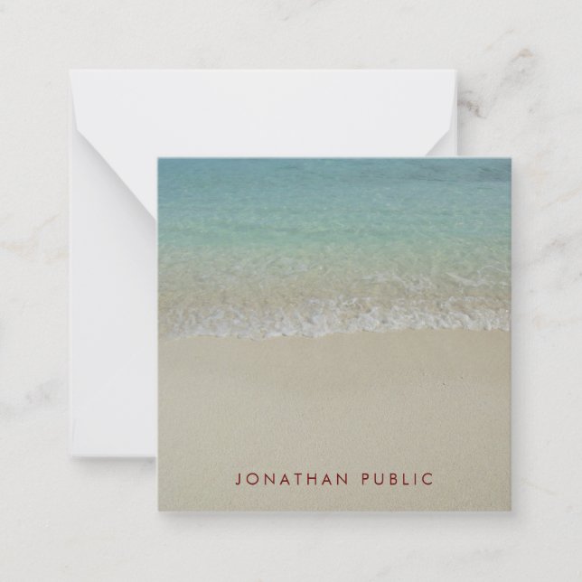 Manuscrito Monograma Ondas do Mar de Modelo (Frente)