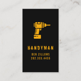 Manutenção, Construção, Handyman Cartão de visita