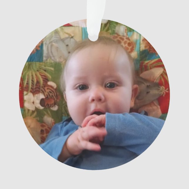 Manutenção do Ornamento de Fotos de Natal (Frente)