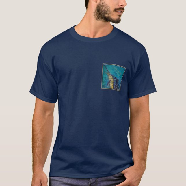 Manutenção programada dos t-shirt do Sailfish. (Frente)