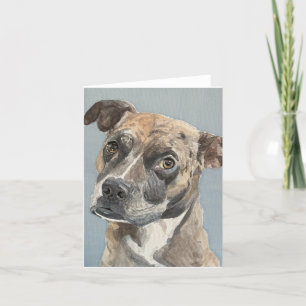 Mão-de-boxer mista pintada no Cartões de agradecim