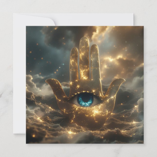 MÃO DE FÁTIMA – MÃO DE HAMSA – ZEN BUDISMO (Frente)