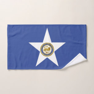 Mão de Toalha com Bandeira de Houston, EUA