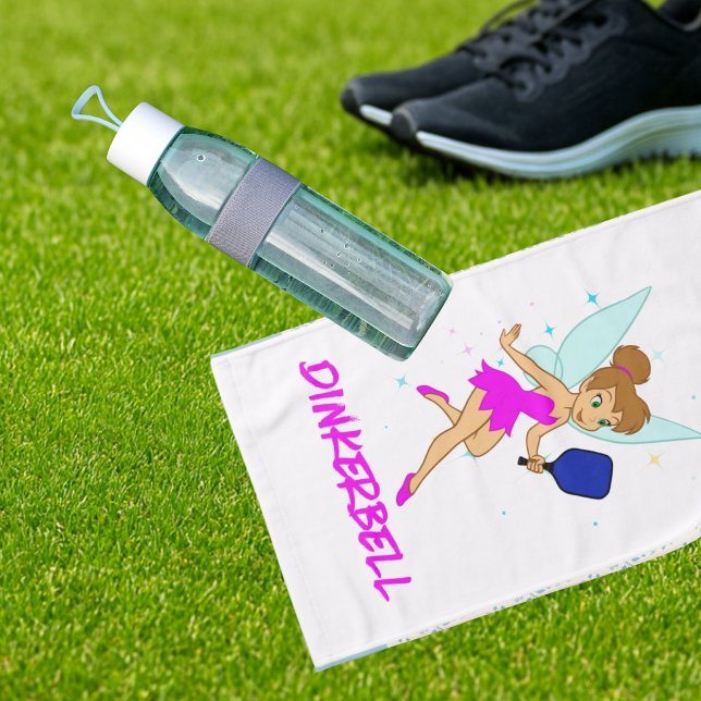Mão Dinkerbell - Toalha de Esportes de Pickleball Engr (Criador carregado)