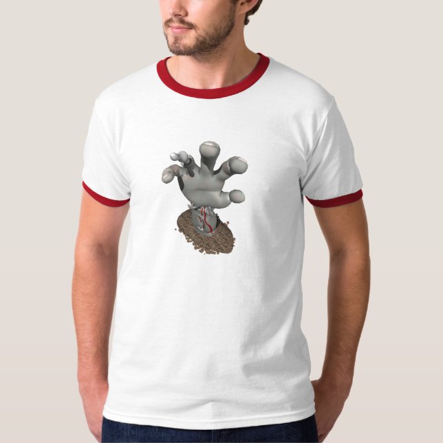 Mão do Morto Ringer T-shirt (Frente)