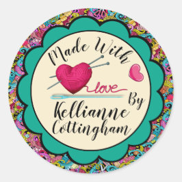 Mão Feita com o Adesivo de Amor