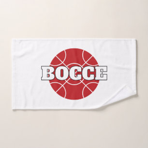 Mão Presente de toalha personalizada da Design de esqu