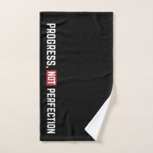 Toalha de Academia Progresso Não Perfeição