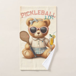 Mão Toalha De Champanhe De Urso De Papoeira