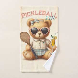 Mão Toalha De Champanhe De Urso De Papoeira