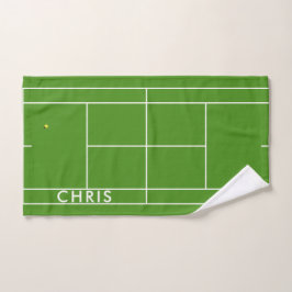 Mão Toalha de Esporte de Tênis Personalizada