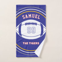 Toalha de Esporte Personalizada | Jogador de Futeb