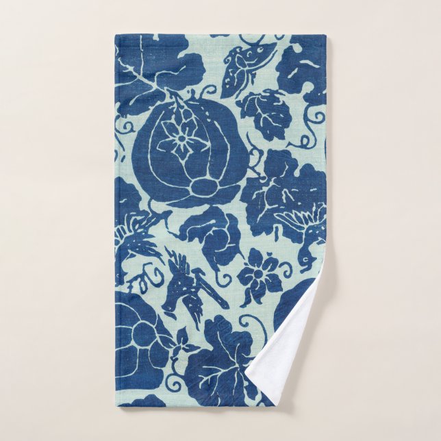 Mão Toalha de mão: WOODBLOCK JAPONÊS (Toalha de mão)