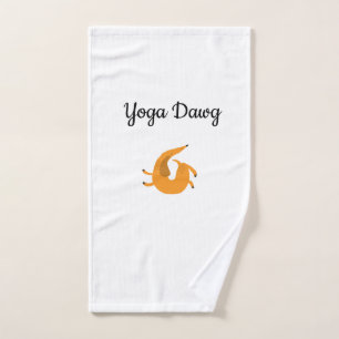 Mão Toalha de Yoga Yoga Dawg