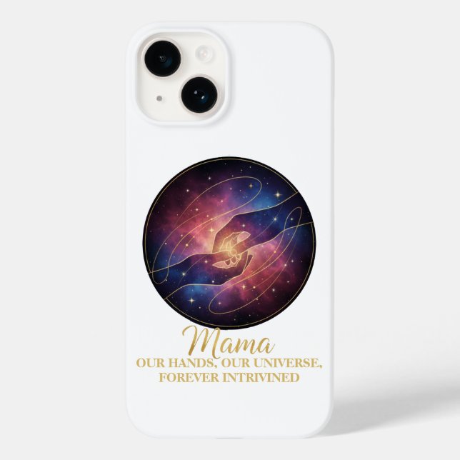 Mãos da Mamãe Celestial Galáxia Universo (Verso)