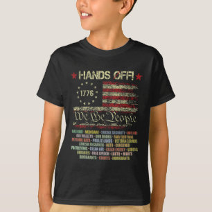 Mãos de Camisa Protestam Homens Camiseta Mulher.pn