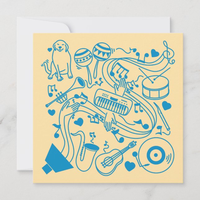 Mãos de Música - Design ASL (Frente)