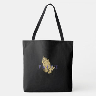 Mãos de Oração Tote Bag
