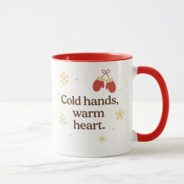 Mãos Frias, Coração Quente | Caneca Aconchegante d